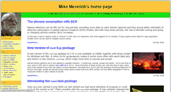 Desktop Screenshot of mikemeredith.net